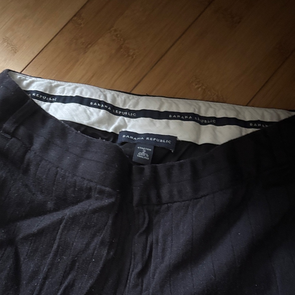 Banana Republic Black Trousers